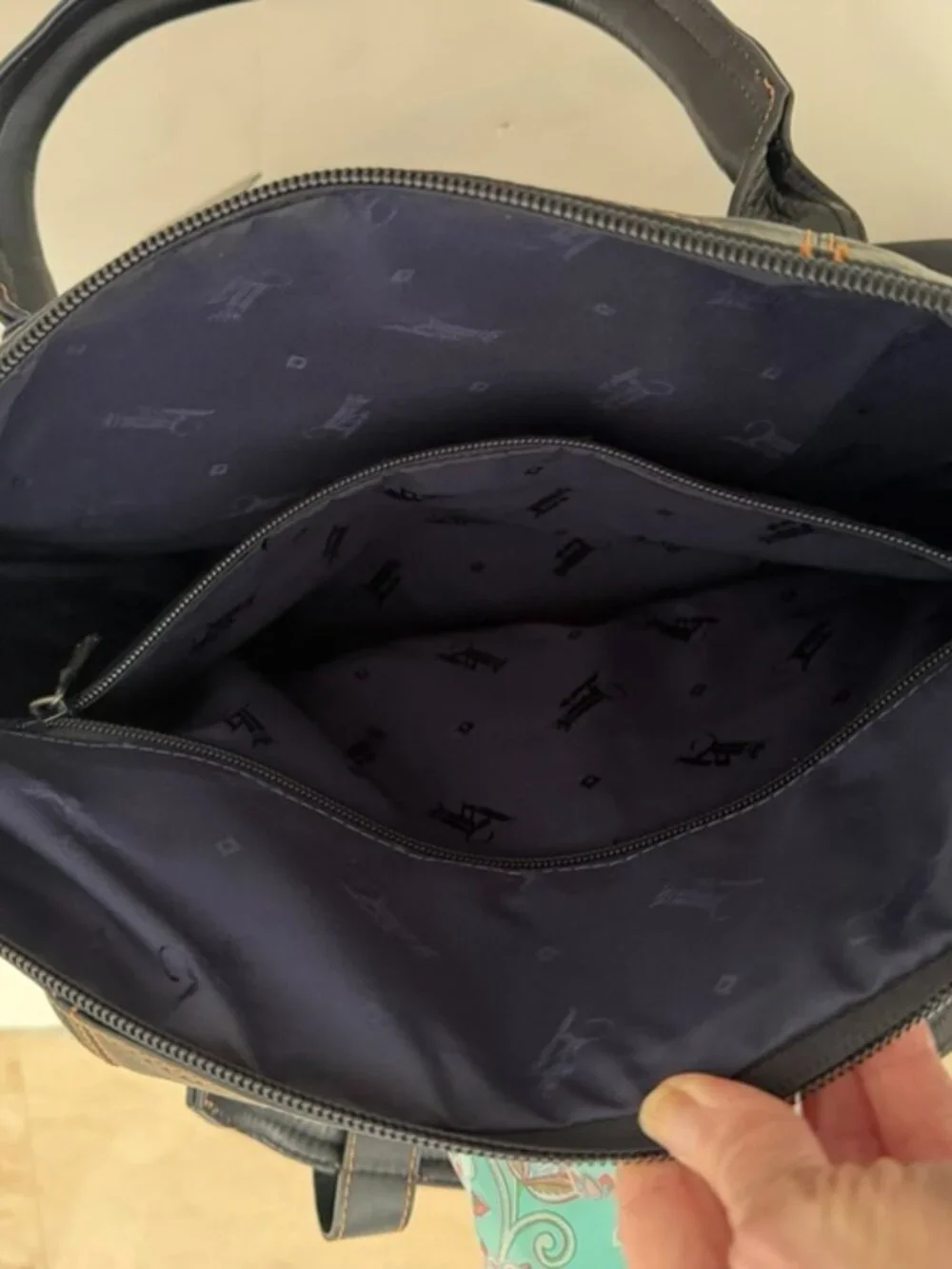 NWT LINKS & KINGS Crown Aviemore Duffle bag Leather Weekender Black Golf related